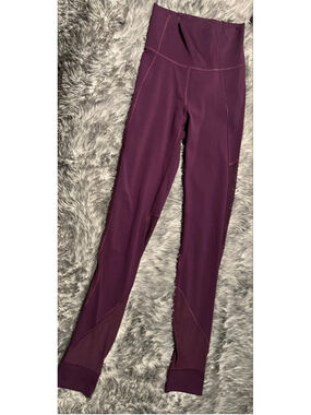 Women's Lululemon deep purple Leggings Size 4